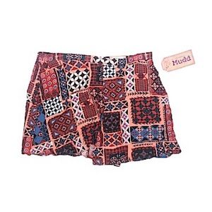 Mudd Patchwork Shorts
